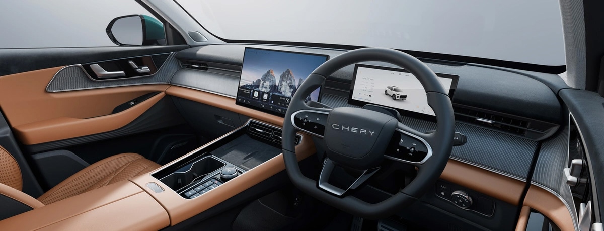 Chery Tiggo 9 Pro intelligent cabin with 15.6 inch 2.5K HD screen