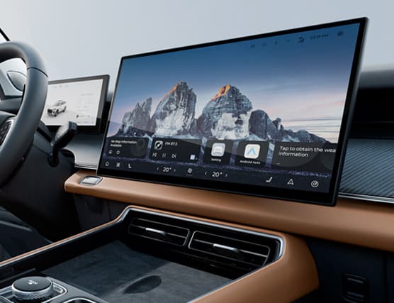 Chery Tiggo 9 Pro 15.6 inch 2.5K HD screen with 90% screen-to-body ratio